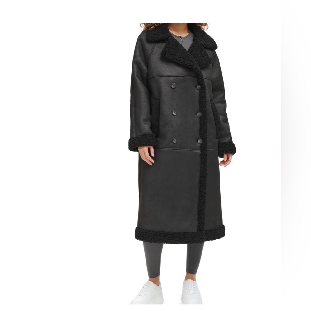 Levi's maxi Black Teddy Jacket